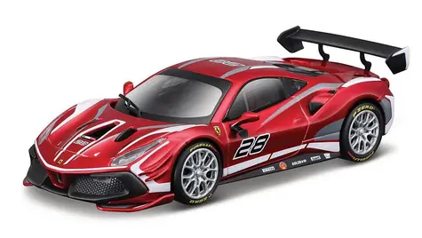 Bburago RACING Ferrari 488 CHALLENGE EVO 2020 w ozdobnym pudełku / 1:43 / od 14 lat