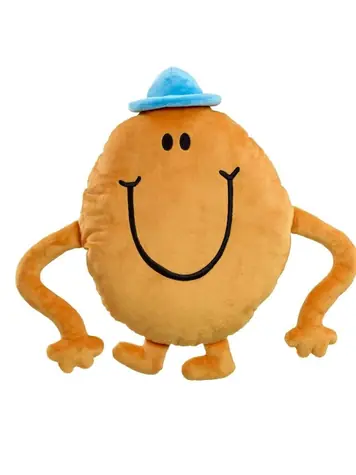 Tęczowa poduszka Mr. Men Mr. Tickle Duża / od 0 lat