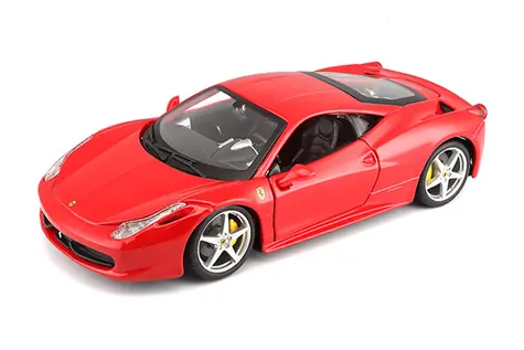 Bburago RACE+PLAY Ferrari 458 Italia red / 1:24 / from 3 years