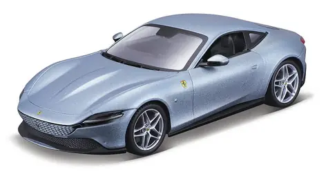 Bburago RACE+PLAY Ferrari Roma szary metalik / 1:24 / od 3 lat
