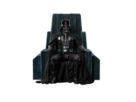 Statua Dartha Vadera na tronie Iron Studios - seria „Gwiezdne wojny: Obi-Wan Kenobi” - skala artystyczna 1/10
