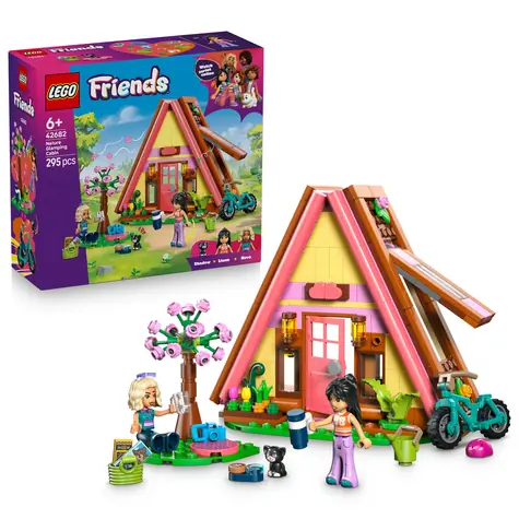 LEGO® Friends 42682 Domek kempingowy na łonie natury / Liczba elementów: 295 / od 6 lat