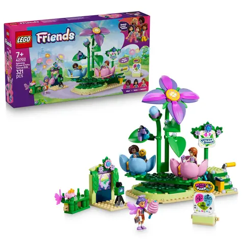 LEGO® Friends 42702 Karuzela kwiatowa z wróżkami / Liczba elementów: 321 / od 7 lat