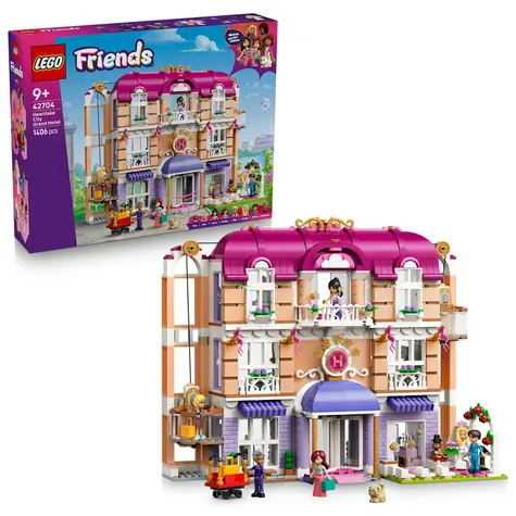 LEGO® Friends 42704 Hotel w Heartlake City / Liczba elementów: 1406 / od 9 lat
