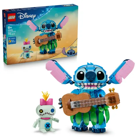 LEGO® Disney™ 43296 Stich i Scrump / Liczba elementów: 713 / od 9 lat