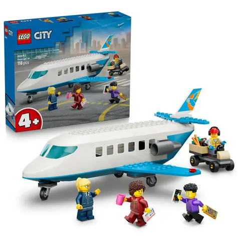 LEGO® City 60492 Samolot transportowy / Liczba elementów: 118 / od 4 lat