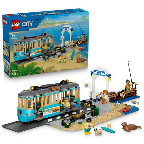LEGO® City 60506 Historyczny tramwaj plażowy / Liczba elementów: 693 / od 7 lat