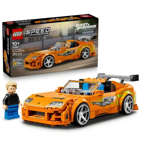 LEGO® Speed Champions 77260 Szybcy i wściekli Toyota Supra MK4 / Liczba elementów: 292 / od 10 lat