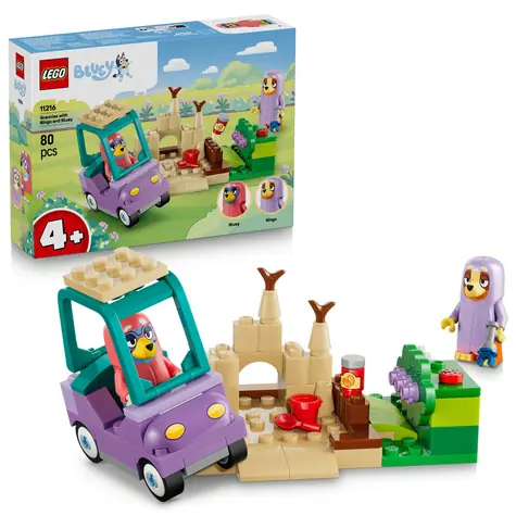 LEGO® Bluey 11216 Bingo, Bluey i babcie / Liczba elementów: 80 / od 4 lat
