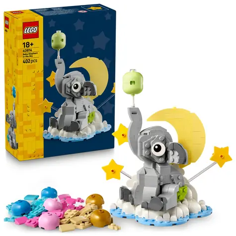 LEGO® Iconic 40814 Słonie na niebie / Liczba elementów: 402 / od 18 lat