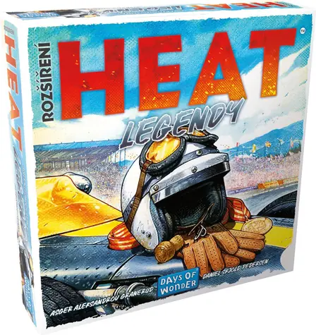Asmodee Heat: Legends / Czas trwania gry: 60 minut / Liczba graczy: 1-5 / od 10 lat