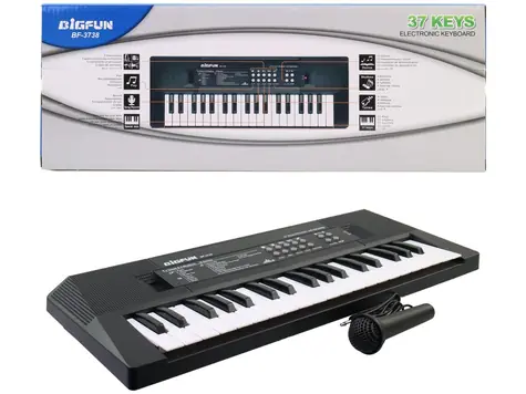Wykonano 24911 - Pianino elektroniczne na baterie / USB / od 3 lat