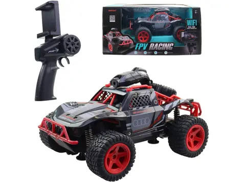 Wykonano 20590 - Samochód RC z kamerą HD i aplikacją FPV - Wi-Fi + USB / pilot / 2,4 GHz / od 6 lat