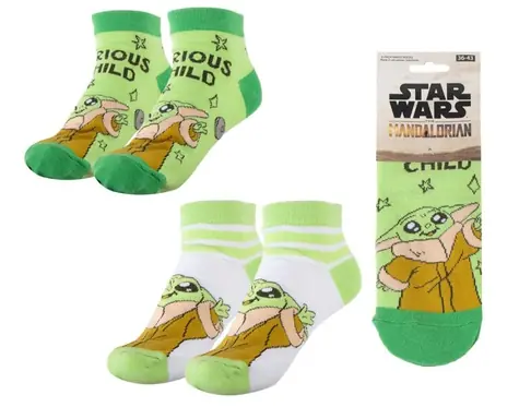 Cerdá The Mandalorian Grogu 2 pary / rozmiar 38-45