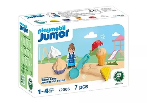 Playmobil® Junior Sand 72006 Piaskownica Piekarnia / Liczba elementów: 7 / od 1 roku życia