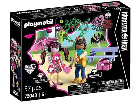 Playmobil® Monster High 72043 Randka walentynkowa / Liczba elementów: 20 / od 5 lat