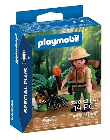 Playmobil® Special PLUS 72033 Poszukiwacz przygód / Liczba elementów: 14 / od 4 lat