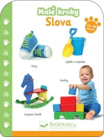 Svojtka & Co. Małe Kroki Słowa 12+ miesięcy / od 12 miesięcy