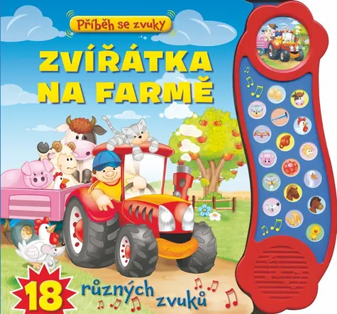 Svojtka i spółka Bajka z dźwiękami Zwierzęta na farmie / od 12 miesięcy