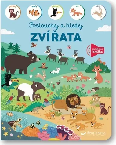 Svojtka i spółka Zwierzęta - słuchaj i szukaj / od 3 lat