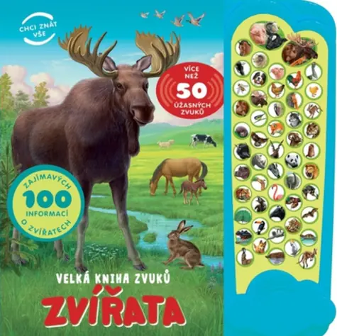 Svojtka & Co. Wielka Księga Odgłosów Zwierząt / od 2 lat