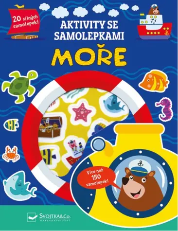 Svojtka & Co. Aktywności na naklejkach - Morze / od 3 lat