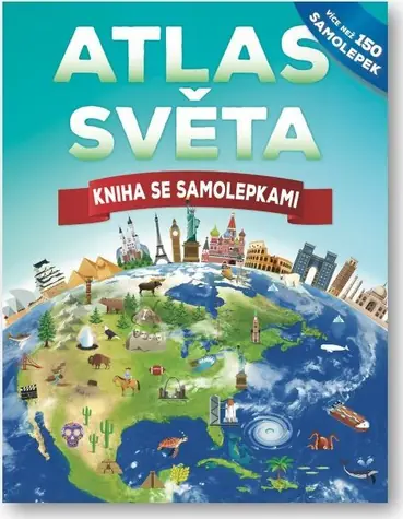 Svojtka & Co. World Atlas Sticker Book / od 3 lat