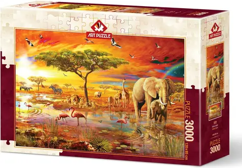 ART PUZZLE 5529 Puzzle Safari w Afryce / 3000 elementów / od 15 lat