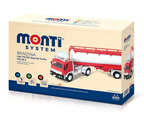 Seva Construction Kit Monti 08.3 Petrol Liaz / 1:48 / od 6 lat