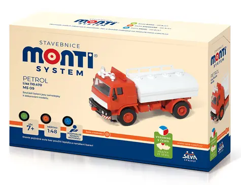 Seva Construction Kit Monti 09 Petrol Liaz 110. 470 / 1:48 / from 6 years