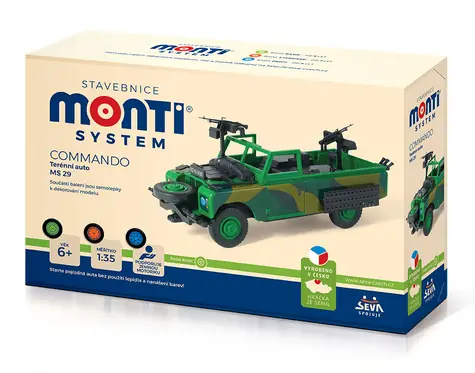 Seva Monti 29 Commando Land Rover Kit / 1:35 / od 6 lat