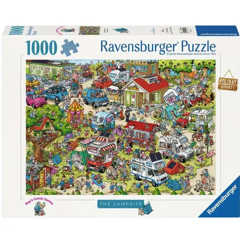 Ravensburger Puzzle Camping / 1000 elementów / od 14 lat