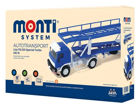 Zestaw konstrukcyjny Seva Monti System MS 19 - Autotransport / 1:48 / od 6 lat