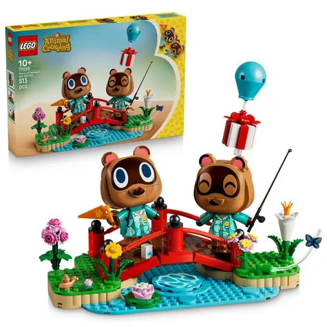 LEGO® Animal Crossing™ 77059 Zabawa Timmy'ego i Tommy'ego na wycieczce / Liczba elementów: 513 / od 10 lat