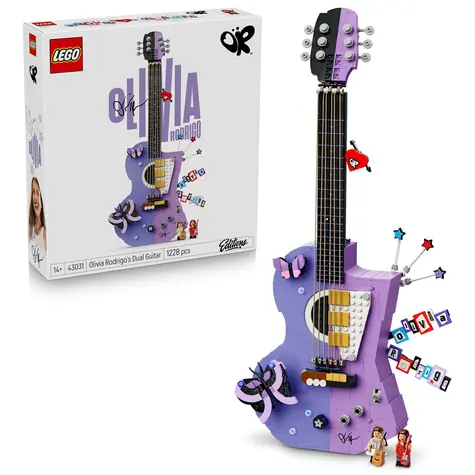 LEGO® Editions 43031 Podwójna gitara Olivii Rodrigo / Liczba elementów: 1228 / od 14 lat