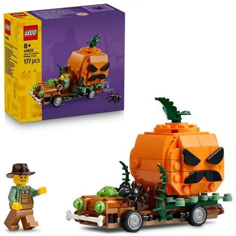 LEGO® Iconic 40822 UP z dyniami halloweenowymi / Liczba elementów: 177 / od 8 lat