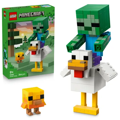 LEGO® Minecraft® 21582 Kurczak Dżokej / Liczba elementów: 344 / od 9 lat