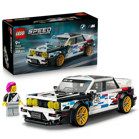 LEGO® Speed Champions 77263 BMW M3 (E30) / Liczba elementów: 358 / od 9 lat
