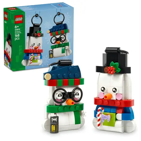 LEGO® Iconic 40812 Dekoracyjne bałwanki / Liczba elementów: 168 / od 6 lat