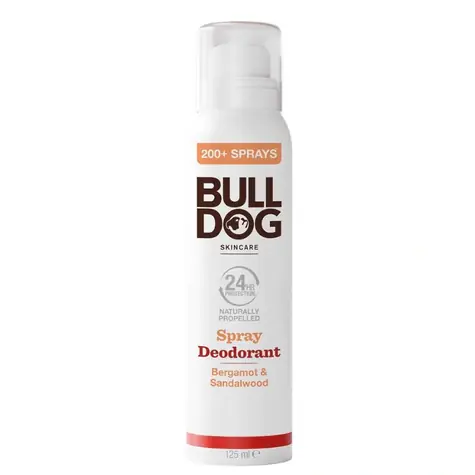 BULLDOG Bergamot-Sandalwood Dezodorant w sprayu 125ml / Dezodorant - męski 