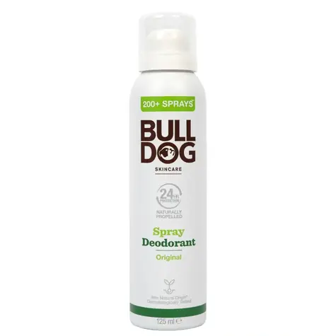 BULLDOG Original Spray Deodorant 125ml / Dezodorant - męski / spray