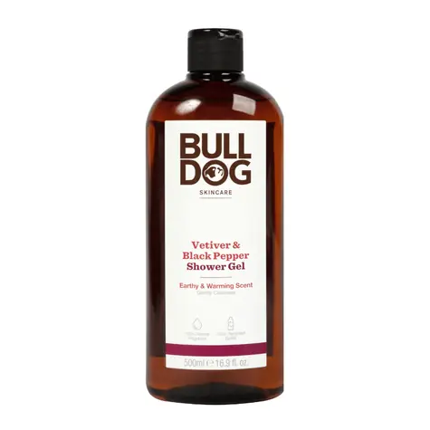 BULLDOG Vetiver - Czarny Pieprz Żel pod prysznic 500ml / Żel pod prysznic - męski