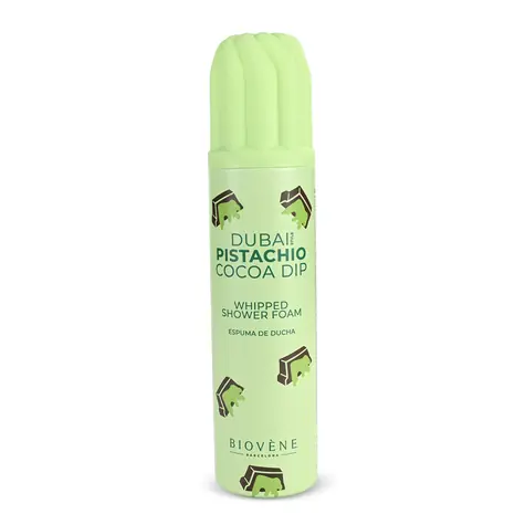 Biovene Dubai Pistacjowo-kakaowy płyn do kąpieli Fluffy Shower Foam / 250ml