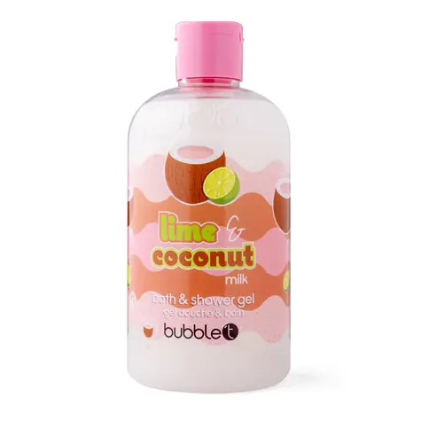 Bubble T Smoothie Kokos i Limonka Żel do kąpieli i pod prysznic 500 ml / Żel pod prysznic