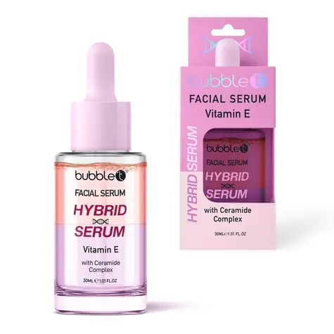 Bubble T Serum hybrydowe z witaminą E 30 ml / Serum do twarzy