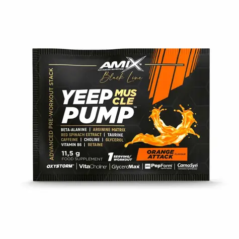 Amix Black Line Yeep Pump Muscle 11,5 g pomarańczowy atak