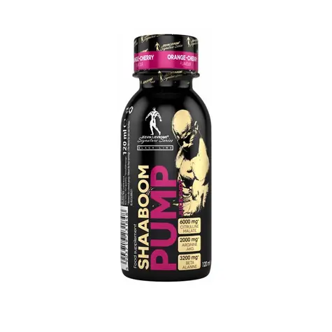 Kevin Levrone Shaaboom Pump Juice Shot pomarańczowo- Cherry 120 ml