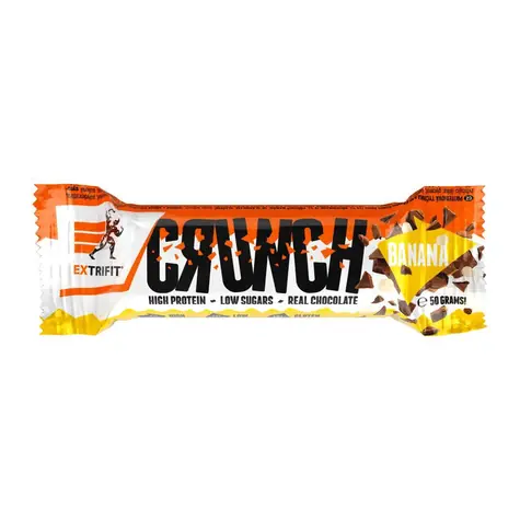 Baton proteinowy Extrifit Crunch 50 g bananowy