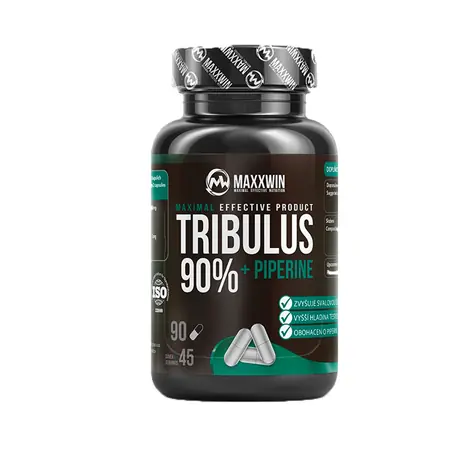 Maxxwin Tribulus 90% + Piperyna 90 kapsułek