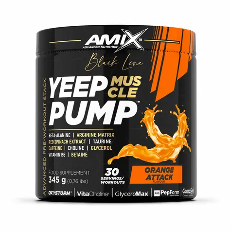 Amix Black Line Yeep Pump 345 g pomarańczowy atak